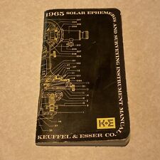 1965 solar ephemeris for sale  West Richland