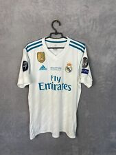 Camiseta de fútbol Zidane Real Madrid Home 2017 - 2018 Adidas AZ8059 para hombre talla S segunda mano  Embacar hacia Mexico