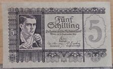 Banknoten österreich schillin gebraucht kaufen  Berlin