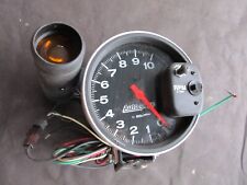 Medidor automático tacômetro autogage medidor 10000 RPM 5" Monster Shift-Lite BOM, usado comprar usado  Enviando para Brazil