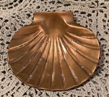Solid brass scallop for sale  Shipping to Ireland