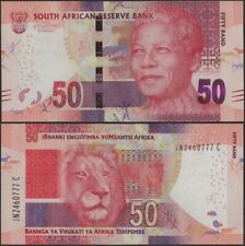 South Africa P140b B769b 50 Rands 2018 Mandela Sg 10 L.E.Kganyago AU UNC @ EBS, used for sale  Shipping to South Africa