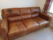 Seater leather dfs for sale  SPALDING
