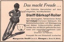 Steiff bärenkopf roller gebraucht kaufen  Deutschland