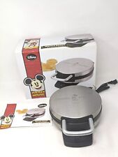 Máquina de waffle Disney Classic Mickey Mouse aço inoxidável escovado DCM-1 - Funciona comprar usado  Enviando para Brazil