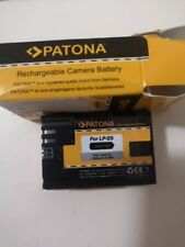 Used, Patona High Capacity Li-Ion Replacement Battery For Canon LP-E6 LPE6 InfoChip  for sale  Shipping to South Africa