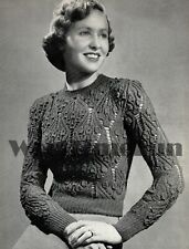 Knitting pattern vintage for sale  Shipping to Ireland