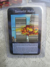 "TERRORIST NUKE" UNLIMITED 1995 ILLUMINATI INWO Card Game New World Order 9/11 for sale  Bronx