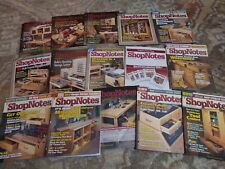 Shopnotes magazine woodworking for sale  Mineola