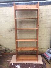 Pine six shelf for sale  DUNSTABLE