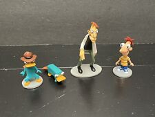 Lote de 4 figuras Phineas & Ferb Perry ornitorrinco Doofenshmirtz agente P segunda mano  Embacar hacia Argentina
