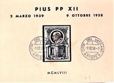 Vaticano. 1953 papi usato  Catania
