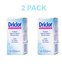 2pack driclor antiperspirant for sale  Shipping to Ireland