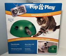 Cat Toy Pop N' Play Peek-a-Boo Interactive Cat Toy - USED ONCE! Pets Know Best for sale  Shipping to South Africa