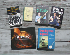 Six banjo books for sale  Barre