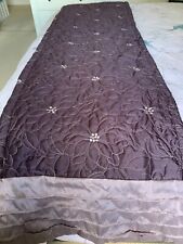 Bed runner purple for sale  MAIDSTONE