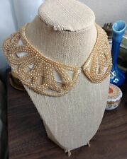 Beaded collar faux for sale  Marble Falls
