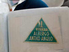 Vecchia etichetta valigia usato  Virle Piemonte