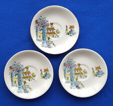 Three vintage saucers for sale  UK