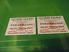 Festiniog railway tickets for sale  CHESTER LE STREET