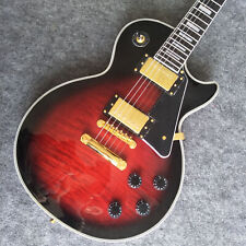 Guitarra elétrica nível profissional círculo preto ouro vermelho acessórios 6 cordas comprar usado  Enviando para Brazil