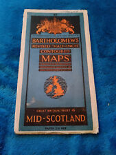 Vintage bartholemew map for sale  LLANDRINDOD WELLS