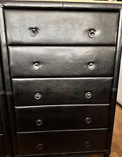 Faux leather dresser for sale  New York