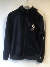 gym king tracksuit top Blue Medium Full Zip Used, used for sale  Shipping to South Africa