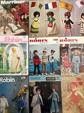 Fashion Doll Clothes Knitting Patterns. Assorted Patterns Used. for sale  Shipping to South Africa