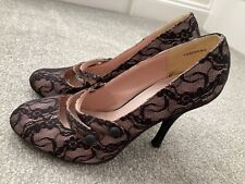 Vintage shoes pink for sale  BRACKLEY