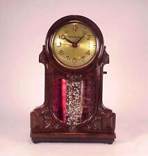 Used, RARE VTG MASTERCRAFTERS "GLITTER TUBE" DESK/MANTLE CLOCK-MODEL 434-ELECTRIC-RED for sale  Shipping to South Africa