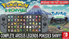 Pokemon Arceus Legends Home Pokedex Completo e Alpha Pokemon Brilhante!!, usado comprar usado  Enviando para Brazil