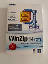 Corel WinZip 14 - Software de compressão criptografar pacote trabalho mais rápido mais inteligente NOVO comprar usado  Enviando para Brazil
