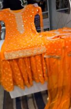 Piece orange sharara for sale  ACCRINGTON