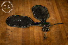 Vintage leather paddles d'occasion  Expédié en Belgium