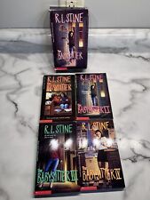 Juego en caja de libros de niñera de R.L.Stine The Babysitter 1-4 libros, ficción para ya segunda mano  Embacar hacia Argentina