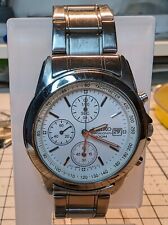 Seiko quartz chronograph for sale  ANDOVER