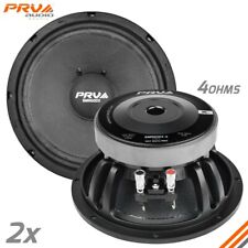 2x PRV Audio 8MR600X-4 alto-falantes midrange áudio veicular 8" 600w 4 Ohms 98dB X Series comprar usado  Enviando para Brazil