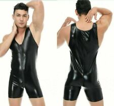 Leather sleeveless men for sale  Shipping to Ireland