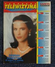 DEBRAH FARENTINO mag.COVER 1998 Poland PANORAMA TELEWIZYJNA, używany na sprzedaż  PL