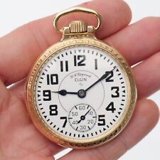 Elgin B.W Raymond Grade 478 16s 21J OF Pocket Watch w/Original Case Stunning for sale  Shipping to South Africa