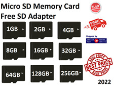 Micro SD Memory Card High Speed TF 1GB 2GB 4GB 8GB 16GB 32GB 64GB 128GB Mini LOT for sale  Canada