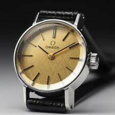 Relógio antigo Omega enrolado à mão prata dourada comprar usado  Enviando para Brazil