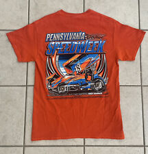 Usado, Camiseta masculina 2013 PA Speedweek Sprint Car Racing laranja média - Fred Rahmer 🏁 comprar usado  Enviando para Brazil