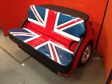 Usado, Sofá retrô bandeira Union Jack móveis de carro garagem área de recepção Mancave assentos comprar usado  Enviando para Brazil