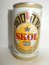 Lata de cerveja hebraica SKOL da HOLANDA para ISRAËL (33cl) lata de cerveja vazia!!  02, usado comprar usado  Enviando para Brazil