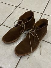 Allen Edmonds ‘Gobi’ Brown Suede Chukka Boots Men’s 11 B Made in USA, used for sale  Shipping to South Africa