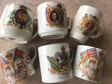 Mixed coronation mugs for sale  COCKERMOUTH