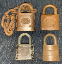 Lot vintage padlocks for sale  Monmouth