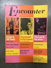 Encounter magazine march for sale  LONDON